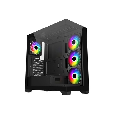  FSP Case | M340-BA | Black | Mid Tower | Power supply included No