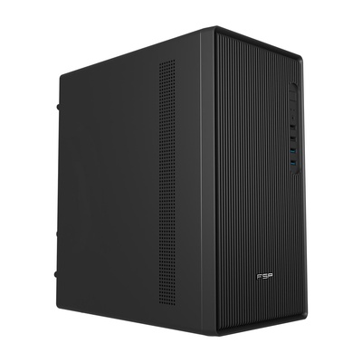  FSP Case | S120 | Black | Mid Tower | Power supply included No