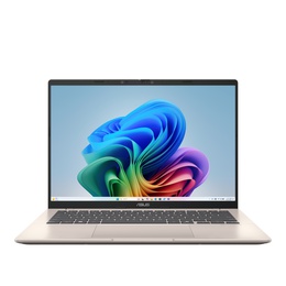  Asus Vivobook 14 X1407QA-LY045W | Platinum Gold | 14  | IPS | WUXGA | 1920 x 1200 pixels | Anti-glare | Snapdragon X | X1 26 100 | 16 GB | LPDDR5X | Solid-state drive capacity 512 GB | Qualcomm Adreno GPU | Windows 11 Home | 802.11ax | Bluetooth version 5.3 | Keyboard language English | Keyboard backlit | Warranty 24 month(s)