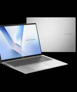  Asus Vivobook 16 M1607KA-MB150W | Cool Silver | 16  | IPS | WUXGA | 1920 x 1200 pixels | Anti-glare | AMD Ryzen AI 5 | 330 | 16 GB | DDR5 | Solid-state drive capacity 512 GB | AMD Radeon Graphics | Windows 11 Home | 802.11ax | Bluetooth version 5.3 | Keyboard language English | Keyboard backlit | Warranty 24 month(s)  Hover