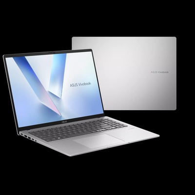  Asus Vivobook 16 M1607KA-MB150W | Cool Silver | 16  | IPS | WUXGA | 1920 x 1200 pixels | Anti-glare | AMD Ryzen AI 5 | 330 | 16 GB | DDR5 | Solid-state drive capacity 512 GB | AMD Radeon Graphics | Windows 11 Home | 802.11ax | Bluetooth version 5.3 | Keyboard language English | Keyboard backlit | Warranty 24 month(s)