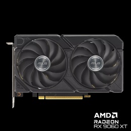  Asus Dual Radeon RX 9060 XT 16GB GDDR6 | AMD | 16 GB | Radeon RX 9060 XT | GDDR6 | HDMI ports quantity 1 | PCI Express 5.0