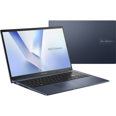  Asus Vivobook 15 M1502NAQ-BQ034W | Quiet Blue | 15.6  | IPS | FHD | 1920 x 1080 pixels | Anti-glare | AMD Ryzen 5 | 150 | 16 GB | DDR5 | Solid-state drive capacity 512 GB | AMD Radeon Graphics | Windows 11 Home | 802.11ax | Bluetooth version 5.4 | Keyboard language Russian | Keyboard backlit | Warranty 24 month(s) | Battery warranty 12 month(s)