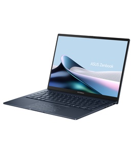  Asus Zenbook 14 UX3405CA-SU1294W | Ponder Blue | 14  | OLED | Touchscreen | 3K | 2880 x 1800 pixels | Glossy | Intel Core Ultra 7 | 255H | 32 GB | LPDDR5X | Solid-state drive capacity 1000 GB | Intel Arc Graphics | Windows 11 Home | 802.11be | Bluetooth version 5.4 | Keyboard language US international | Keyboard backlit | Warranty 24 month(s) | Battery warranty 12 month(s)  Hover