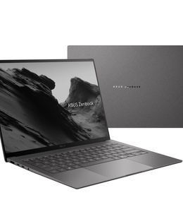  Asus Zenbook S14 UX5406AA-SU324W | Antrim Gray | 14  | OLED | Touchscreen | 3K | 2880 x 1800 pixels | 120 Hz | Glossy | Intel Core Ultra 9 | 386H | 32 GB | LPDDR5X | Solid-state drive capacity 1000 GB | Intel Graphics | Windows 11 Home | 802.11be | Bluetooth version 6.0 | Keyboard language US international | Keyboard backlit | Warranty 24 month(s) | Battery warranty 12 month(s)  Hover