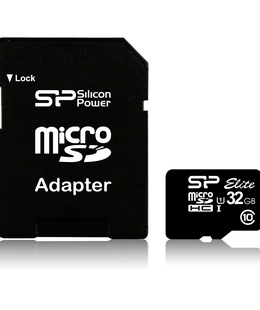  Silicon Power | Elite UHS-I | 16 GB | MicroSDHC | Flash memory class 10 | SD adapter  Hover