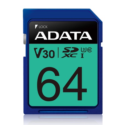  ADATA | Premier Pro | UHS-I | 64 GB | SDXC | Flash memory class 10