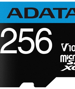  ADATA UHS-I 256 GB microSDHC Flash memory class 10 Adapter  Hover