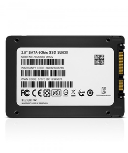 ADATA Ultimate SU630 3D NAND SSD 960 GB SSD form factor 2.5” SSD interface SATA Write speed 450 MB/s Read speed 520 MB/s  Hover