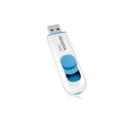  ADATA | C008 | 64 GB | USB 2.0 | White/Blue