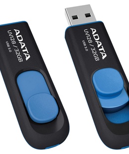  ADATA | UV128 | 32 GB | USB 3.0 | Black/Blue  Hover