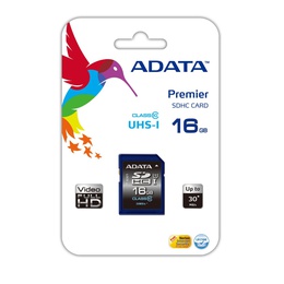  ADATA | Premier | 16 GB | SDHC | Flash memory class 10 | No