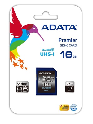  ADATA | Premier | 16 GB | SDHC | Flash memory class 10 | No  Hover