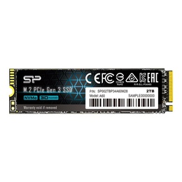  Silicon Power SSD | P34A60 | 2000 GB | Solid-state drive interface PCIe Gen3x4 | Read speed 2200 MB/s | Write speed 1600 MB/s