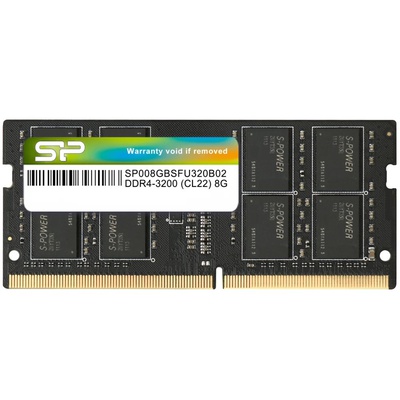  Silicon Power | 8 GB | DDR4 | 3200 MHz | Notebook | Registered No | ECC No