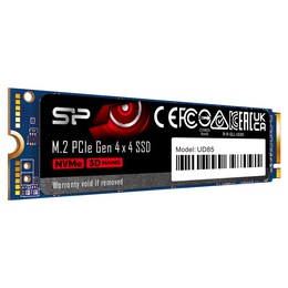  Silicon Power SSD UD85  1000 GB SSD form factor M.2 2280 SSD interface PCIe Gen4x4 Write speed 2800 MB/s Read speed 3600 MB/s