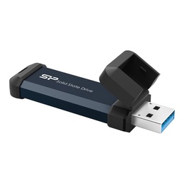  Silicon Power | Portable External SSD | MS60 | 500 GB | N/A  | Type-A USB 3.2 Gen 2 | Blue