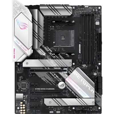  Asus | ROG STRIX B550-A GAMING | Processor family AMD | Processor socket AM4 | DDR4 DIMM | Memory slots 4 | Supported hard disk drive interfaces 	SATA