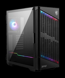  MSI | PC Case | MPG VELOX 100P AIRFLOW | Side window | Black | Mid-Tower | Power supply included No | ATX  Hover