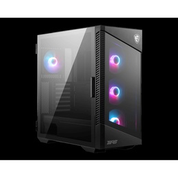  MSI | PC Case | MPG VELOX 100R | Side window | Black | Mid-Tower | Power supply included No | ATX