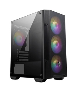  MSI | PC Case | MAG FORGE M100A | Black | Micro ATX Tower | Power supply included No | ATX  Hover
