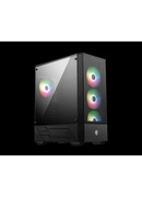  MSI | PC Case | MAG FORGE 112R | Side window | Black | Mid-Tower | Power supply included No | ATX