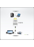  Aten HDMI to VGA Converter | Aten | HDMI to VGA Adapter Hover