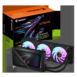  Gigabyte AORUS GeForce RTX 5090 XTREME WATERFORCE 32G | NVIDIA | 32 GB | GeForce RTX 5090 | GDDR7 | HDMI ports quantity 1 | PCI-E 5.0