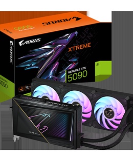  Gigabyte AORUS GeForce RTX 5090 XTREME WATERFORCE 32G | NVIDIA | 32 GB | GeForce RTX 5090 | GDDR7 | HDMI ports quantity 1 | PCI-E 5.0  Hover
