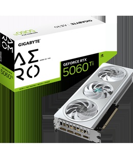  Gigabyte GeForce RTX 5060 Ti AERO OC 16G | NVIDIA | 16 GB | GeForce RTX 5060 Ti | GDDR7 | HDMI ports quantity 1 | PCI-E 5.0  Hover