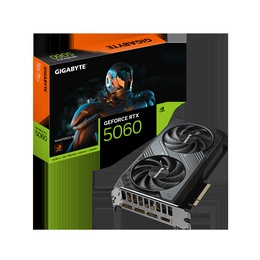  Gigabyte GeForce RTX 5060 WINDFORCE 8G | NVIDIA | 8 GB | GeForce RTX 5060 | GDDR7 | HDMI ports quantity 1 | PCI-E 5.0
