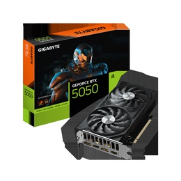  Gigabyte GeForce RTX 5050 WINDFORCE OC V2 8G | NVIDIA | 8 GB | GeForce RTX 5050 | GDDR6 | HDMI ports quantity 2 | PCI-E 5.0