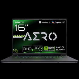  Gigabyte AERO X16 1WH-93EEC64DH | 16  | AMD Ryzen Al 7 | 350 | 32 GB | DDR5 | Solid-state drive capacity 1000 GB | NVIDIA GeForce RTX 5070 | GDDR7 | 8 GB | Windows 11 Home | 802.11ax | Bluetooth version 5.2 | Keyboard language US international | Keyboard backlit | Warranty 24 month(s)