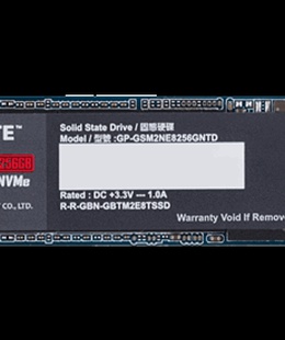  Gigabyte | GP-GSM2NE8256GNTD | 256 GB | SSD interface M.2 NVME | Read speed 1200 MB/s | Write speed 800 MB/s  Hover