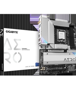  Gigabyte | Z790 AERO G 1.0 M/B | Processor family Intel | Processor socket  LGA1700 | DDR5 DIMM | Memory slots 4 | Supported hard disk drive interfaces 	SATA  Hover
