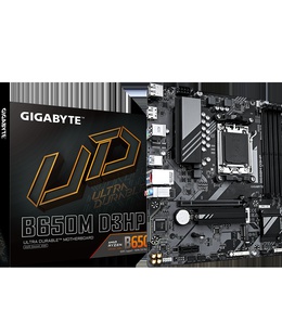  Gigabyte | B650M D3HP | Processor family AMD | Processor socket AM5 | DDR5 DIMM | Memory slots 1 | Supported hard disk drive interfaces SATA  Hover