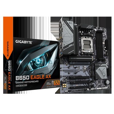  Gigabyte | B650 EAGLE AX | Processor family AMD | Processor socket AM5 | DDR5 | Supported hard disk drive interfaces M.2