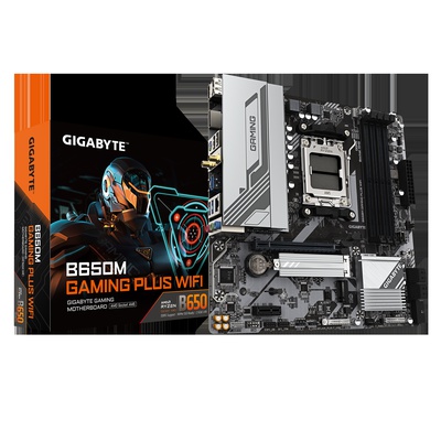  Gigabyte B650M GAMING PLUS WF | Processor family AMD | Processor socket AM5 | DDR5 | Supported hard disk drive interfaces M.2