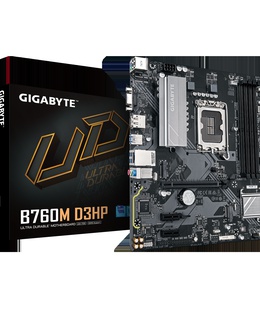  Gigabyte B760M D3HP | Processor family Intel | Processor socket LGA1700 | DDR5 | Supported hard disk drive interfaces M.2  Hover