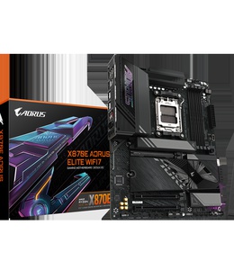  Gigabyte X870E A ELITE WIFI7 | Processor family AMD | Processor socket AM5 | DDR5 | Supported hard disk drive interfaces SATA  Hover