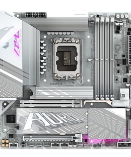  Gigabyte Z890M A ELITE WF7 ICE | Processor family Intel | Processor socket LGA1851 | DDR5 | Supported hard disk drive interfaces SATA  Hover