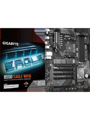  Gigabyte B550 EAGLE WIFI6 | Processor family AMD | Processor socket AM4 | DDR4 | Supported hard disk drive interfaces SATA  Hover