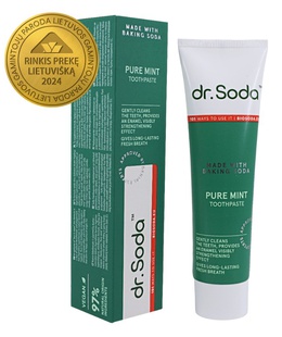 Birste SODA dr. Soda Toothpaste Pure Mint 100g | Soda  Hover