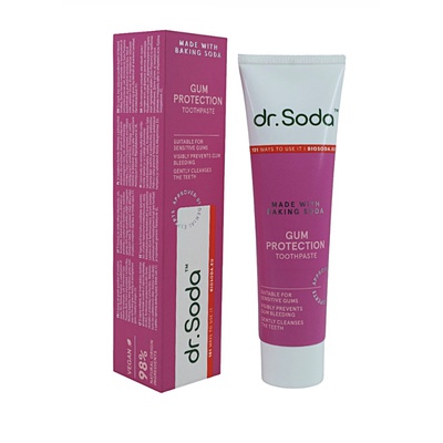 Birste SODA dr. Soda Toothpaste Gum protection 100g | Soda