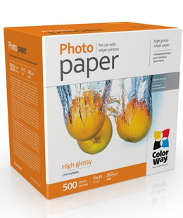  Photo Paper | PG2605004R | Glossy | White | 260 g/m² | 10 x 15 cm  Hover