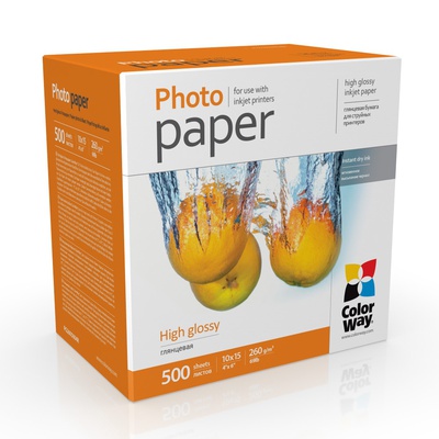  Photo Paper | PG2605004R | Glossy | White | 260 g/m² | 10 x 15 cm