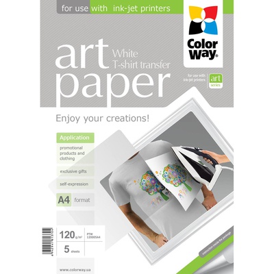  ART | Photo Paper T-shirt transfer (white) | 120 g/m² | A4