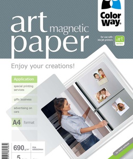  ART Glossy | 690 g/m² | A4 | Magnetic Photo Paper  Hover