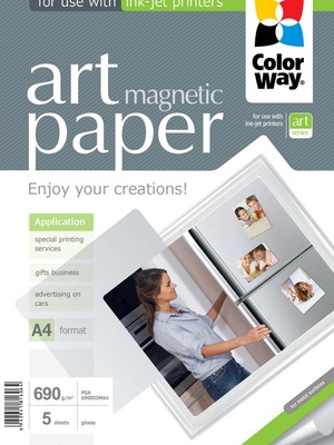  ART Glossy | 690 g/m² | A4 | Magnetic Photo Paper  Hover