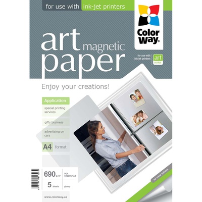  ART Glossy | 690 g/m² | A4 | Magnetic Photo Paper